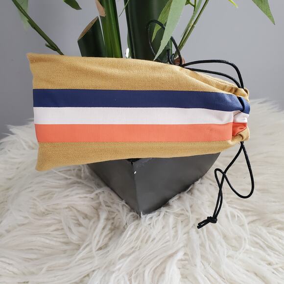 AOA Studio Bamboo Makeup Brush Set 10 Pieces With Canvas Travel Pouch - Picture 2 of 7